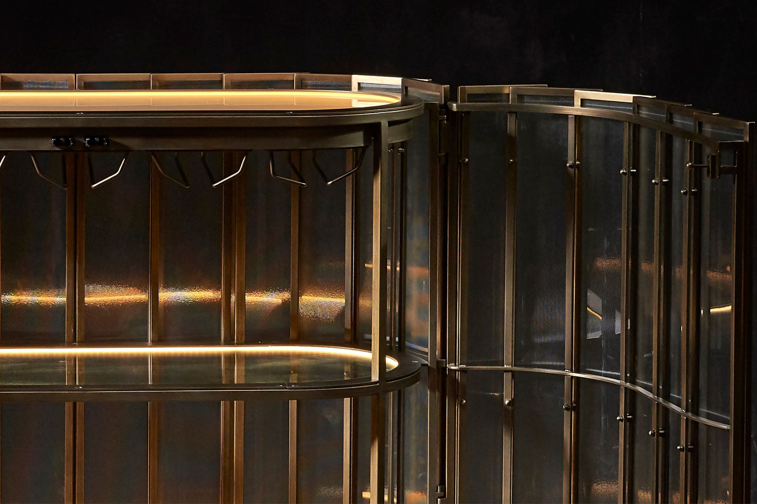 Shimmer Bar Cabinet by Timothy Oulton