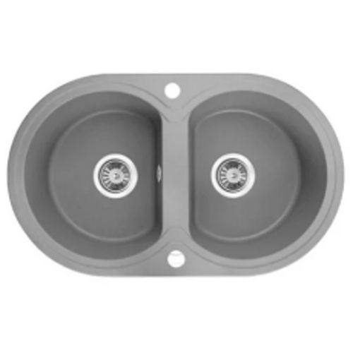 Laveo Granite Stone Sink Double Bowls