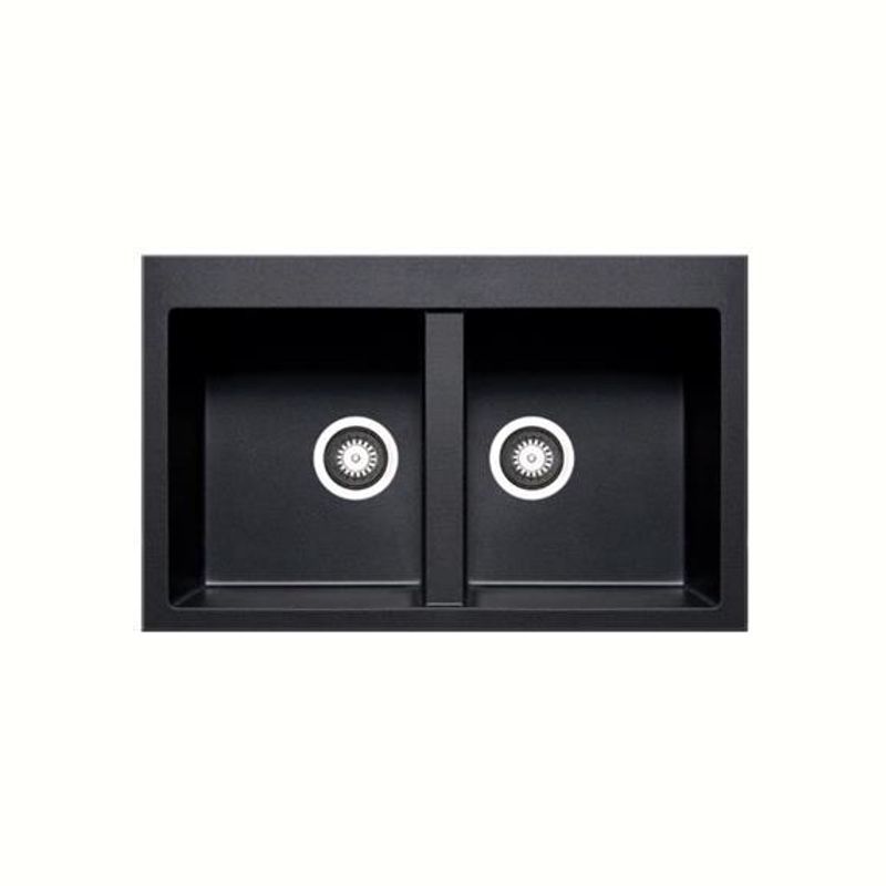 Platinum Quartz (Carbon Black) | 790 Double Bowl T/M