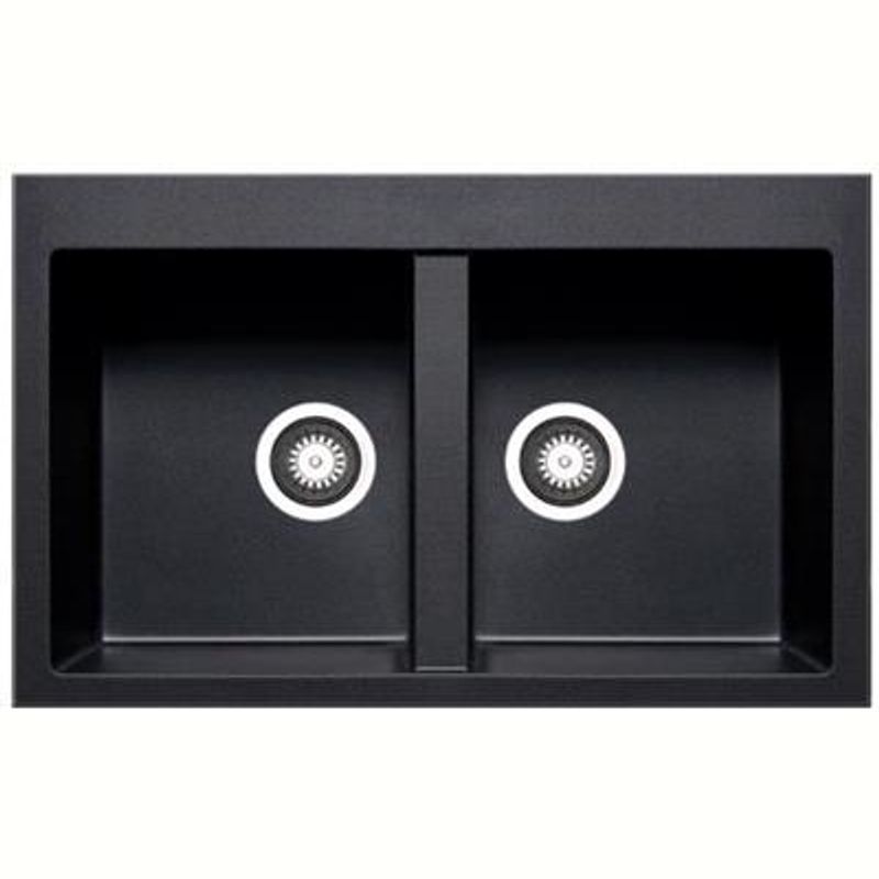 Platinum Quartz (Carbon Black) | 790 Double Bowl T/M