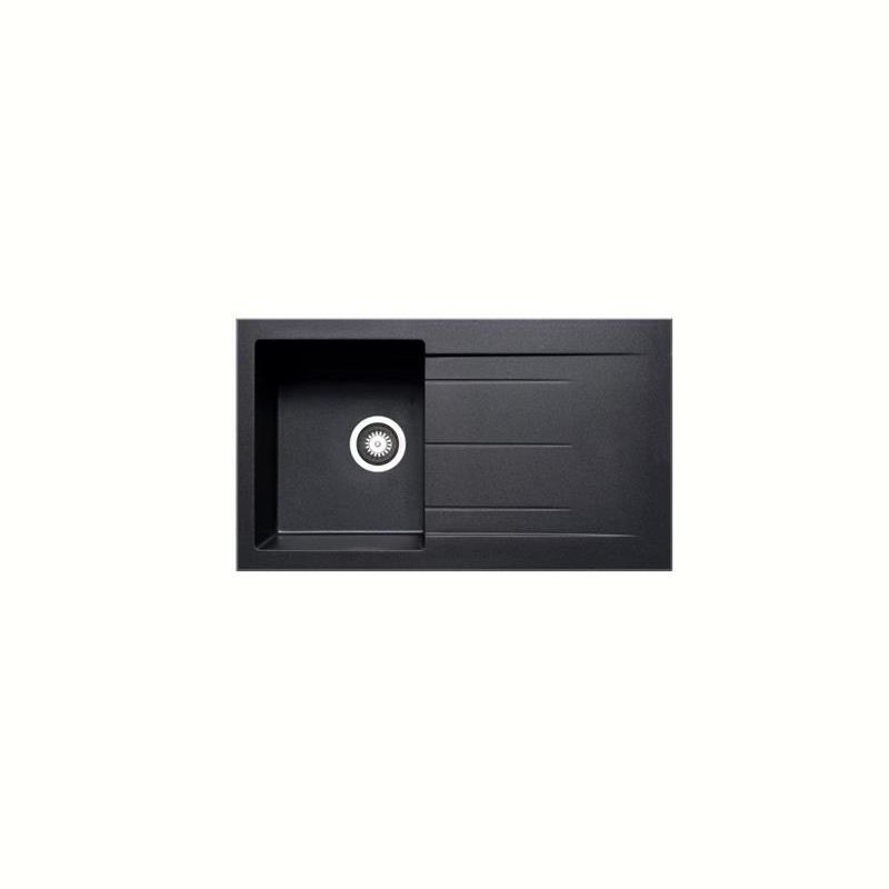 Platinum Quartz (Carbon Black) | 860 Single Bowl