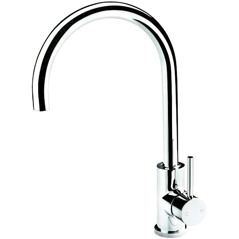 Platinum Gooseneck Mixer Chrome
