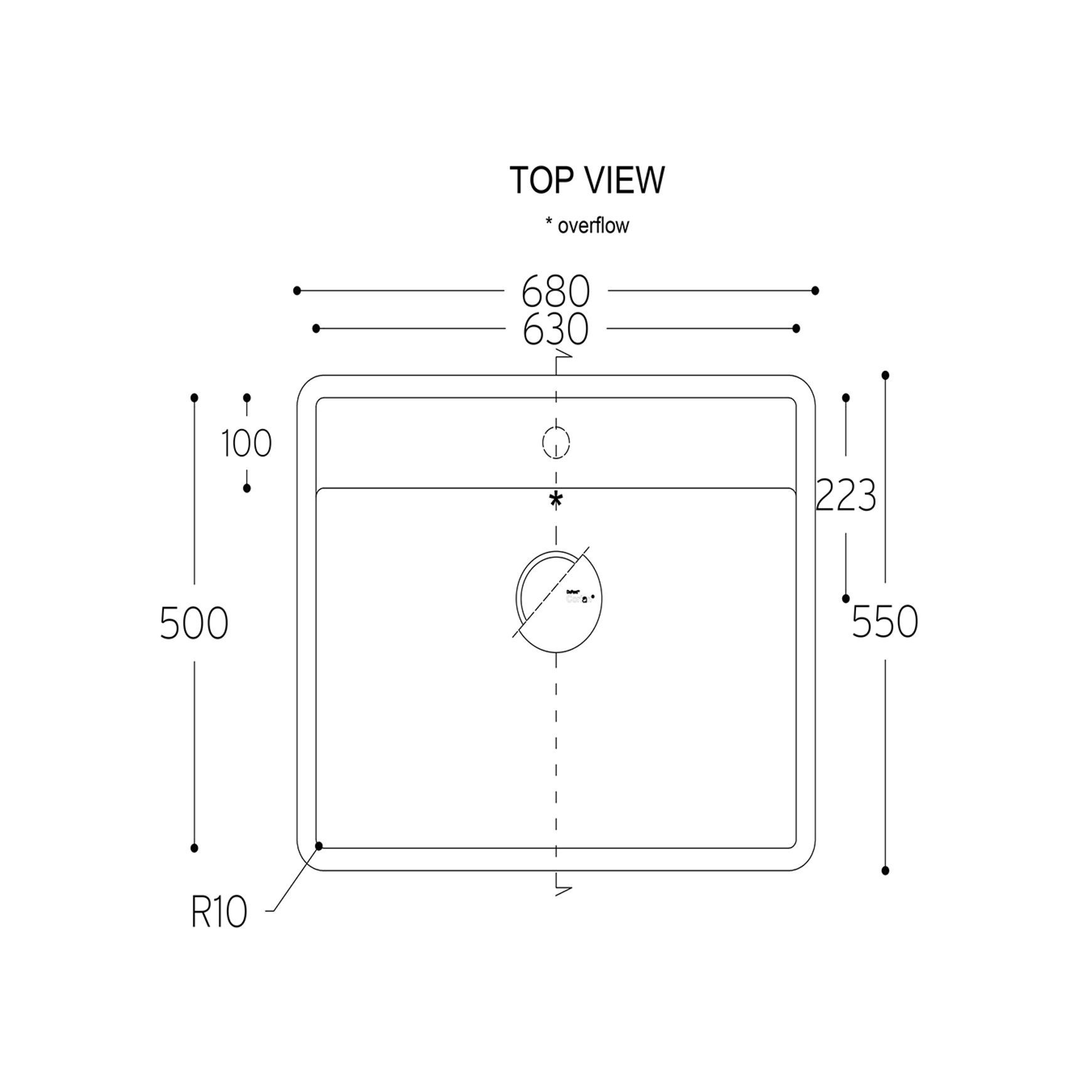 9610 Integrated Sink