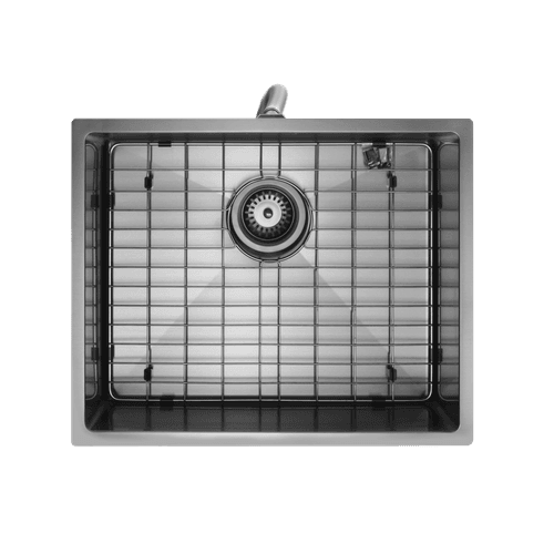 Aspen PVD 500mm Single Kitchen Sink Gun Metal