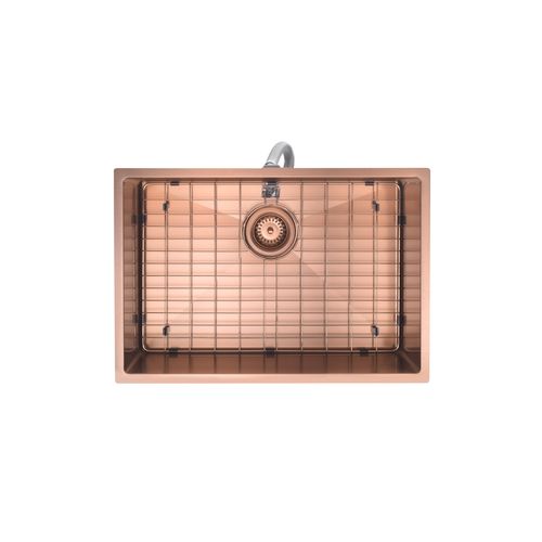 Aspen PVD 600mm Single Kitchen Sink Brushed Copper