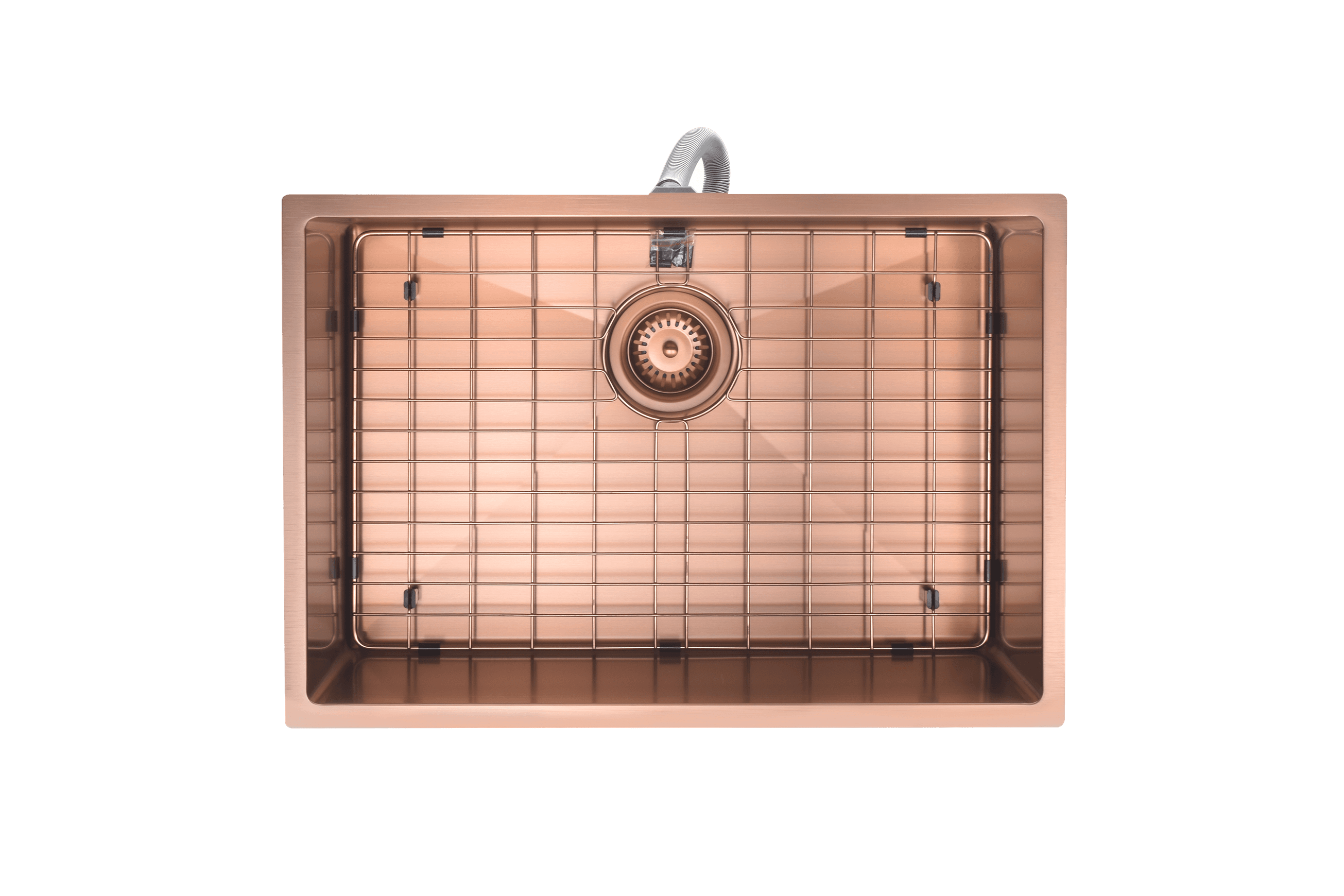Aspen PVD 600mm Single Kitchen Sink Brushed Copper