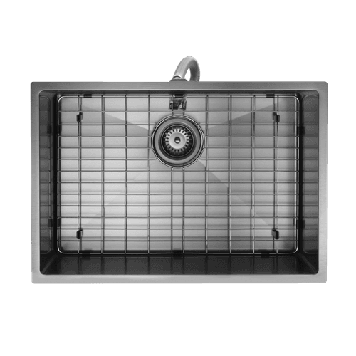 Aspen PVD 600mm Single Kitchen Sink Gun Metal
