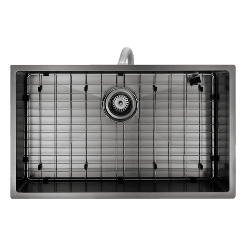 Aspen PVD 700mm Single Kitchen Sink Gun Metal