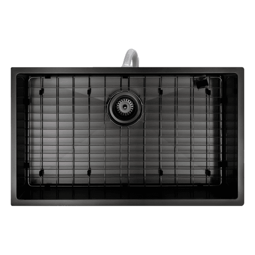 Aspen PVD 700mm Single Kitchen Sink Matte Black