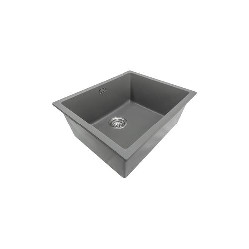 Aura Granite 500mm Single Kitchen Sink Charcoal