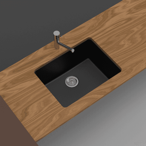 OX6347.KS | Arete - Granite Quartz - Single Bowl Sink