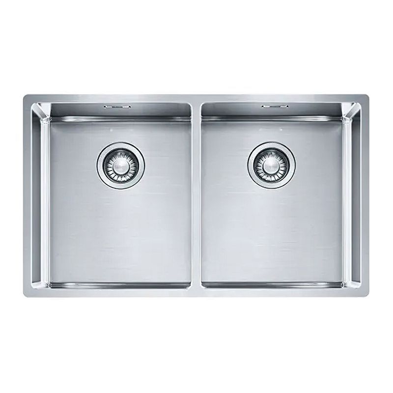 Franke Bolero Double Bowl Sink - Stainless Steel