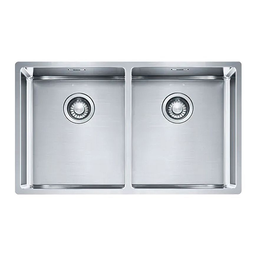 Franke Bolero Double Bowl Sink - Stainless Steel