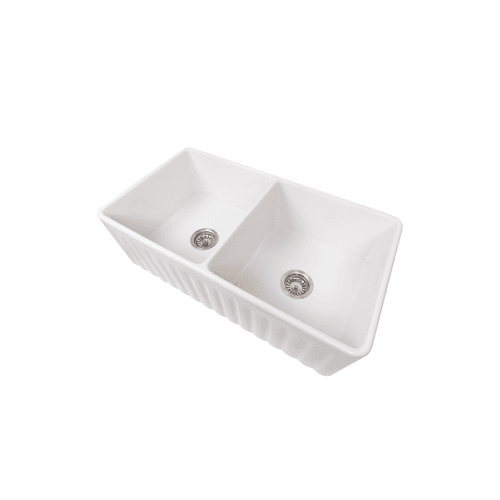 Bronwen 835x459 Farmhouse Fireclay Double Bowl Sink