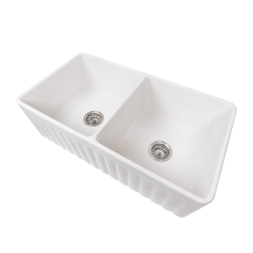 Bronwen 835x459 Farmhouse Fireclay Double Bowl Sink