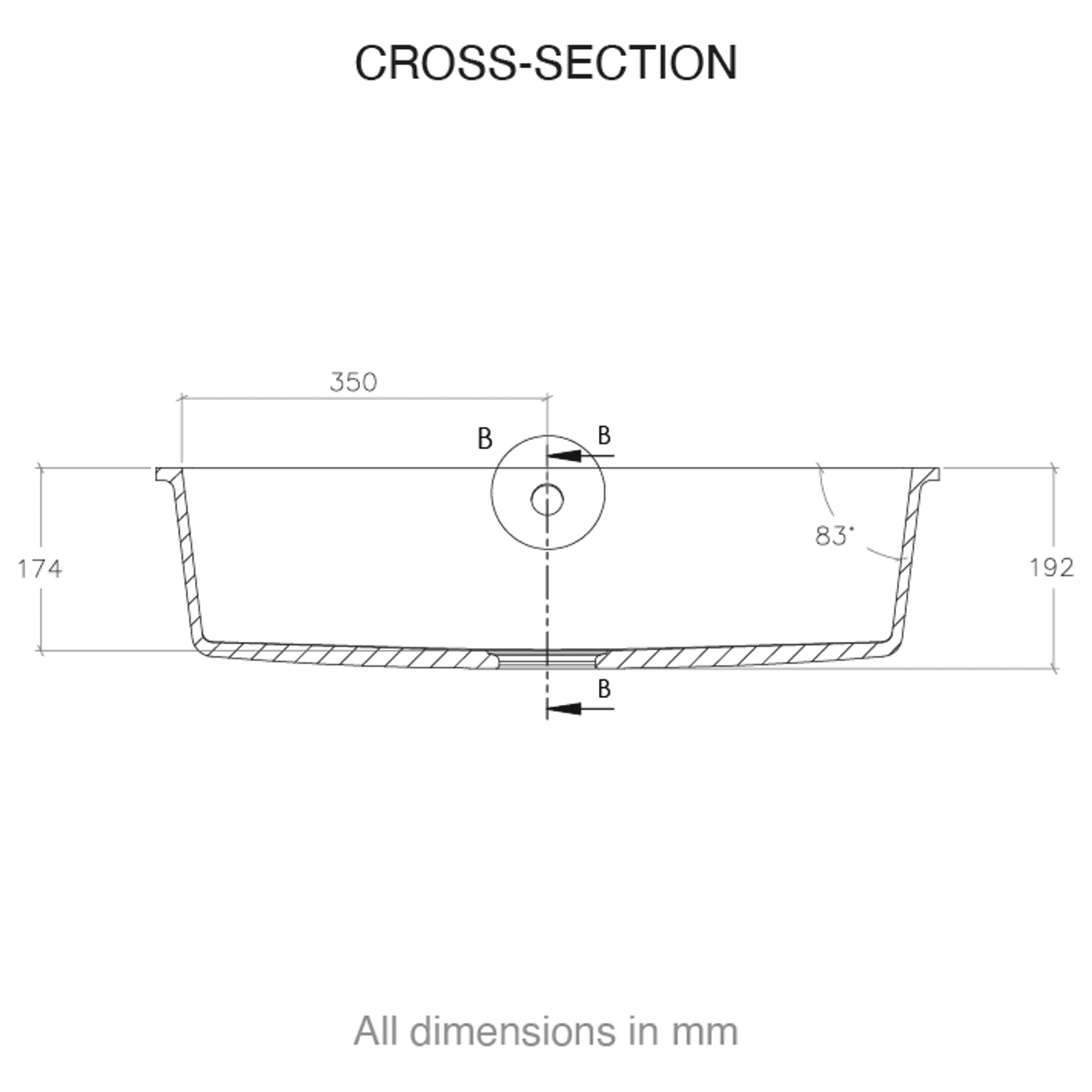 966 Integrated Sink