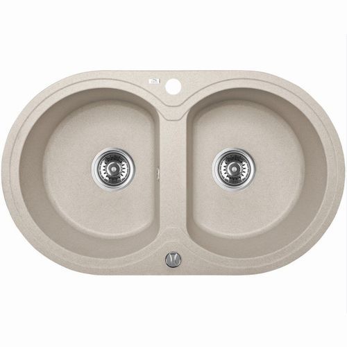 Laveo Granite Stone Sink Double Bowls