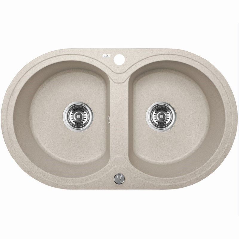 Laveo Granite Stone Sink Double Bowls