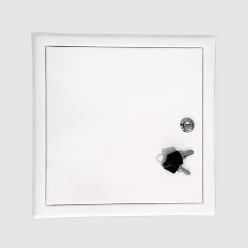 Access Panel – White, Steel, Lockable