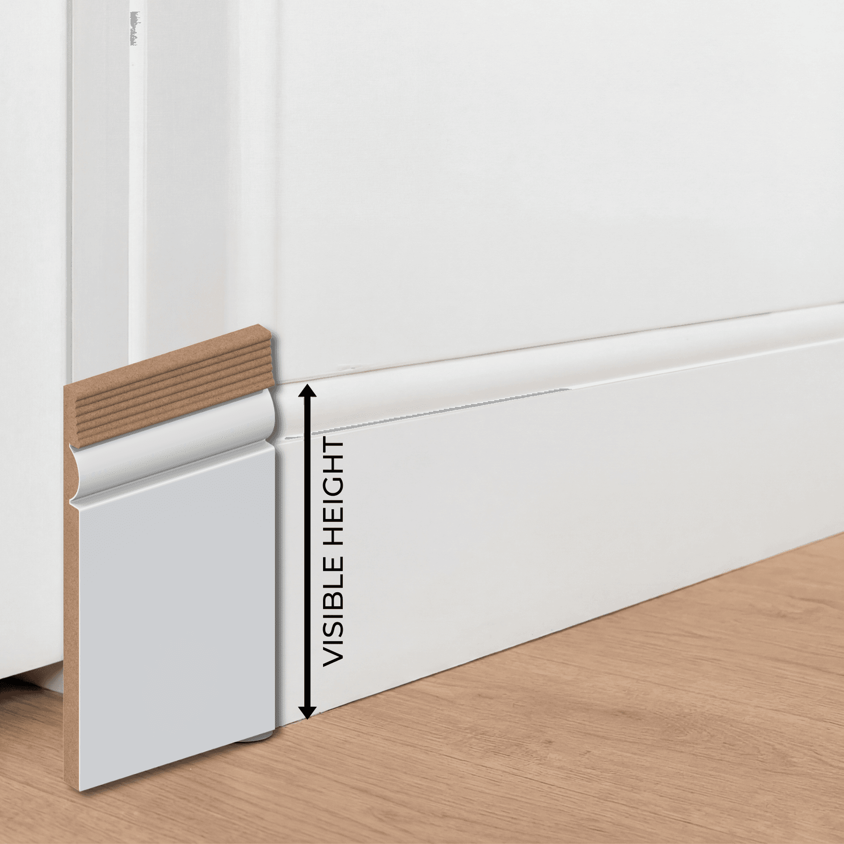 Intrim® Nova Vita Flush Finish Skirting System