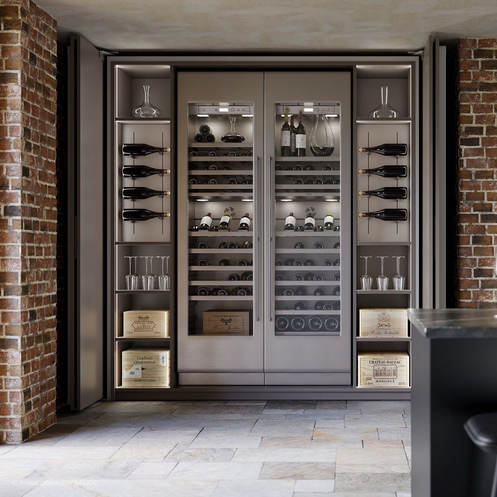 Salice Exedra2 Bifolding Pocket Door