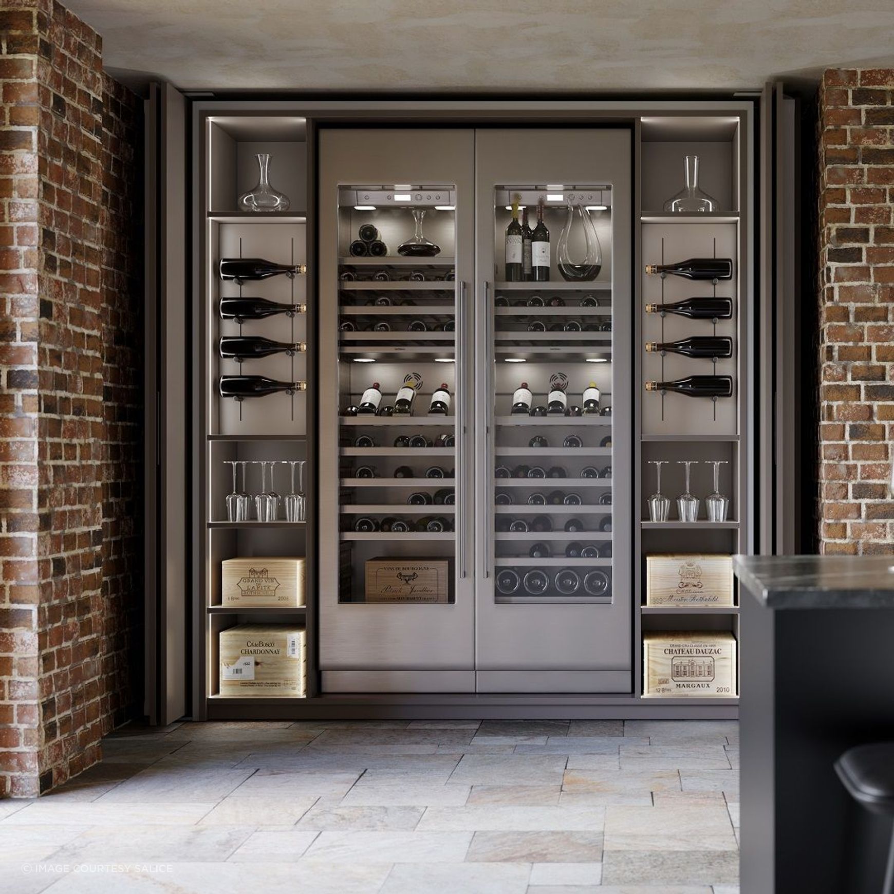 Salice Exedra2 Bifolding Pocket Door