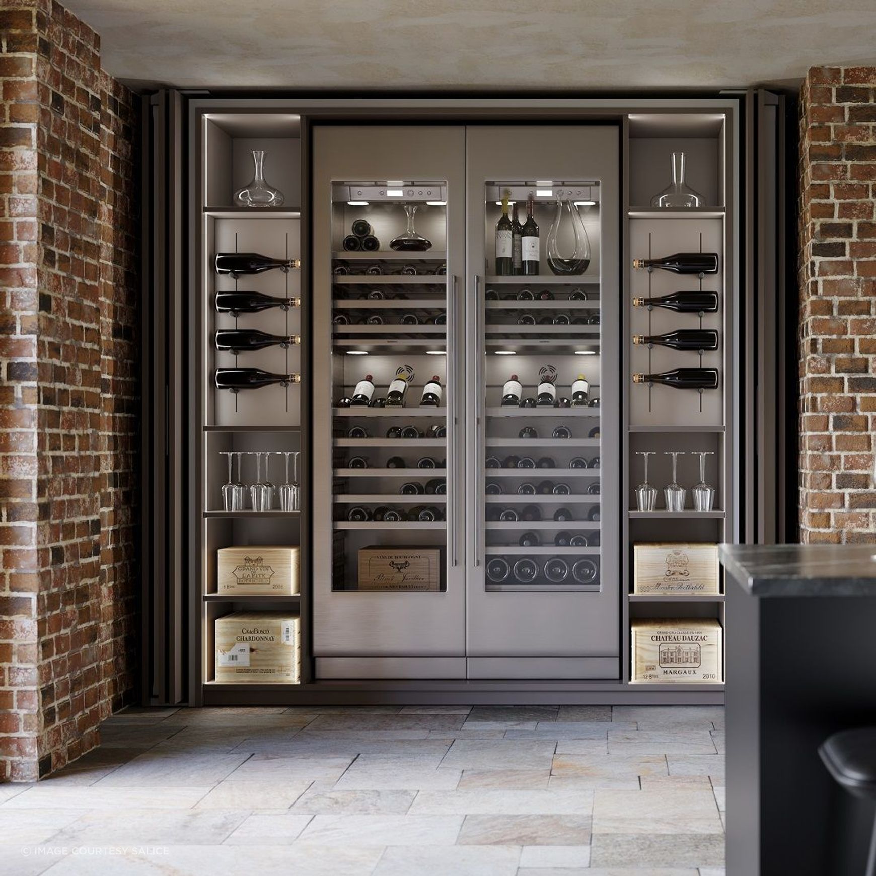 Salice Exedra2 Bifolding Pocket Door