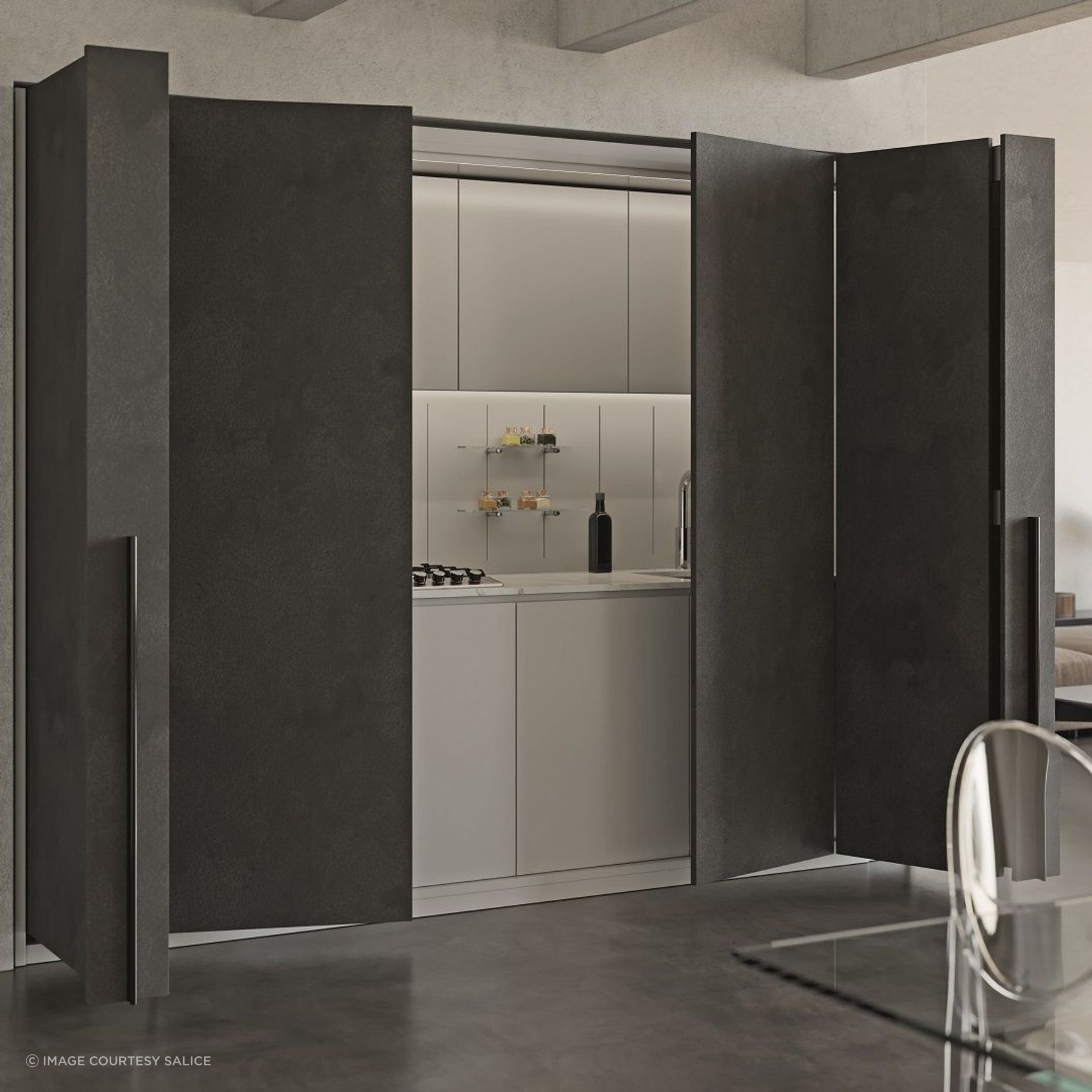 Salice Exedra2 Bifolding Pocket Door