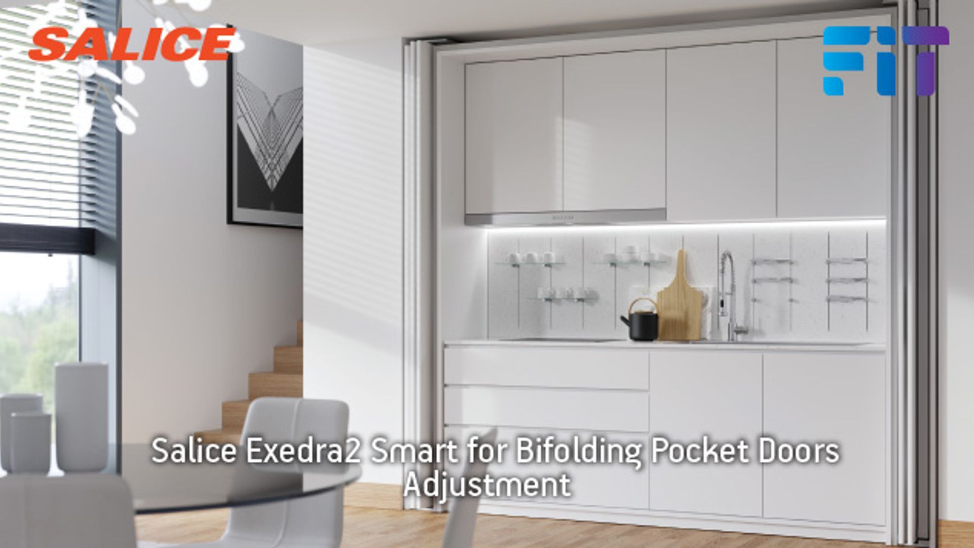 Salice Exedra2 Smart for Bifolding Pocket Doors - Adjustment
