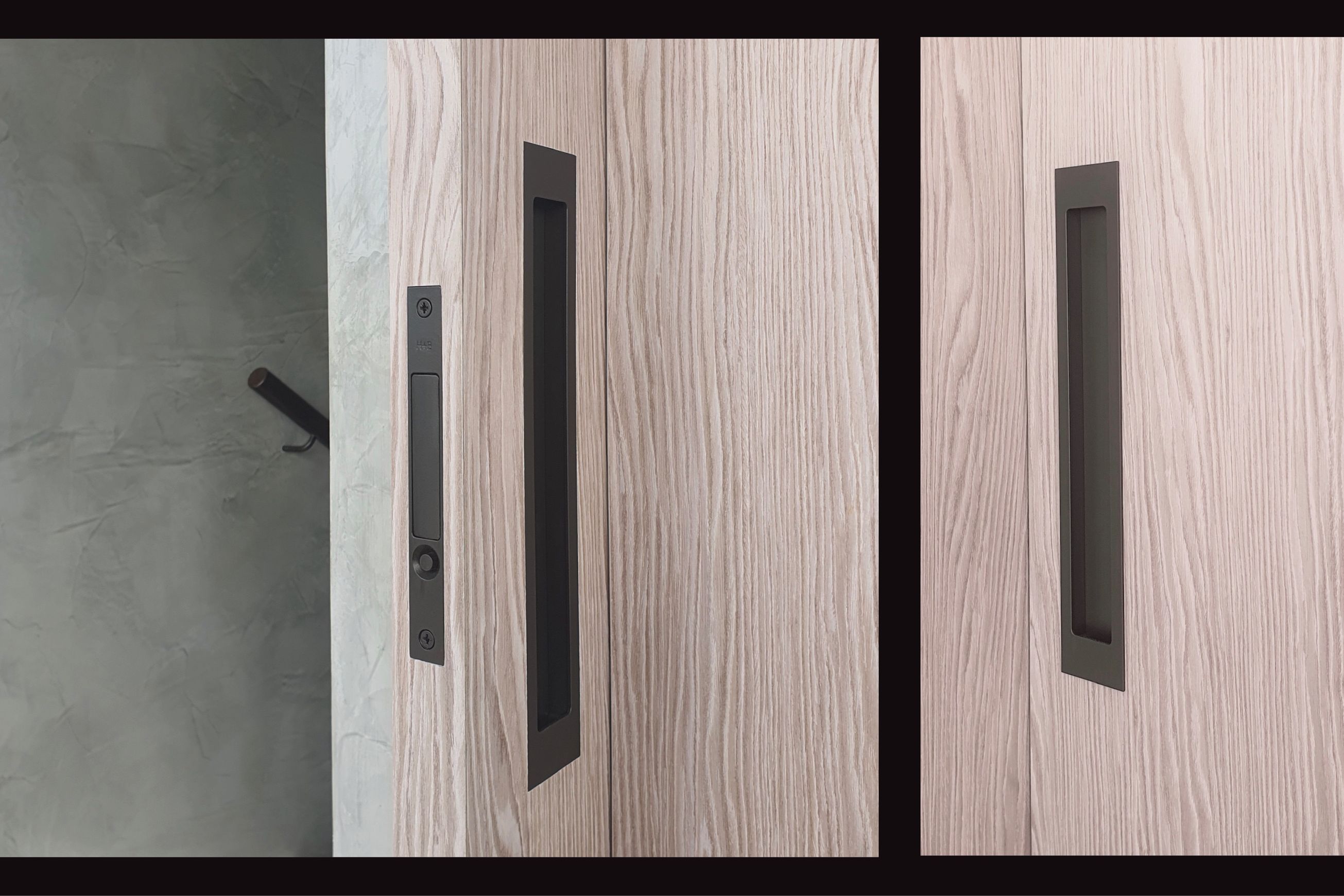 HB1470 310mm Flush Pull for Sliding/Cavity Doors