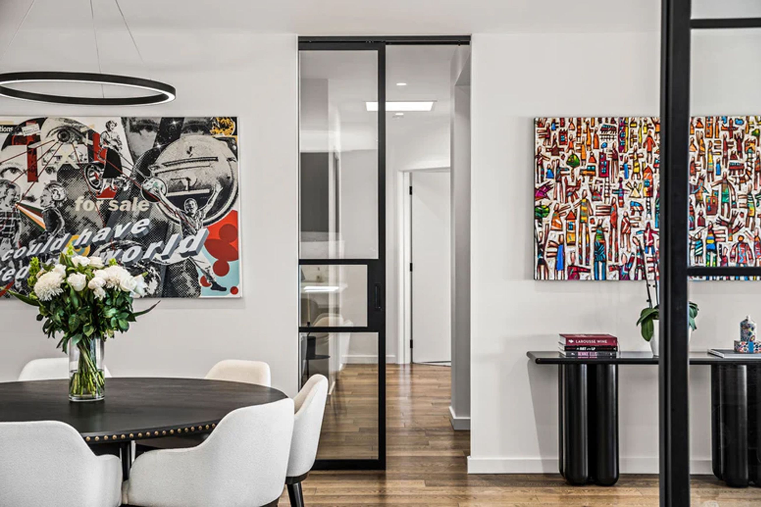 Steel Frame Internal Sliding Doors - Galvanised FPS50