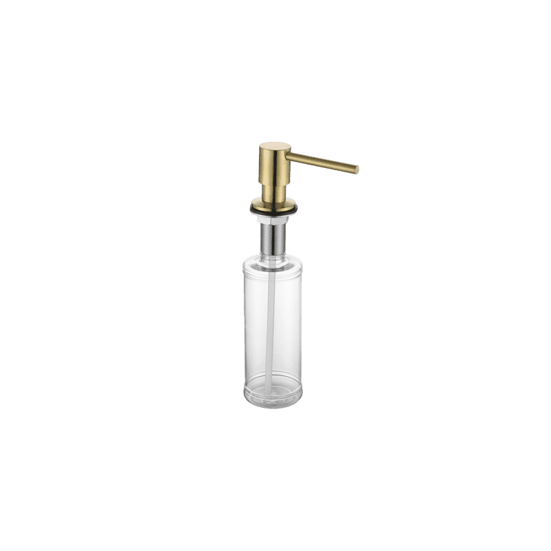 Aspen In-Bench Soap Dispenser Brushed Brass