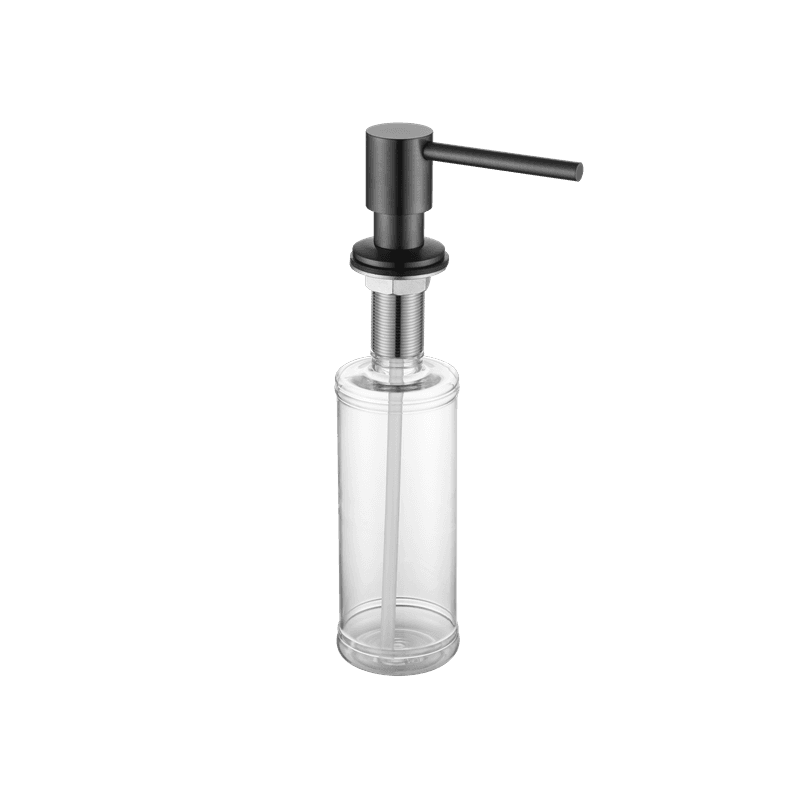 Aspen In-Bench Soap Dispenser Gun Metal