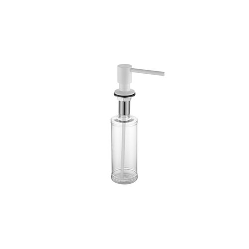 Aspen In-Bench Soap Dispenser Matte White