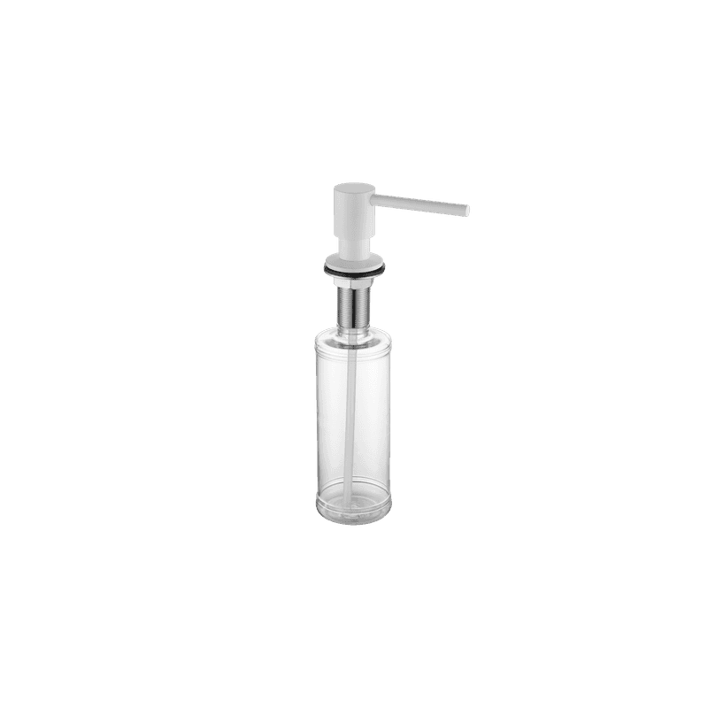 Aspen In-Bench Soap Dispenser Matte White