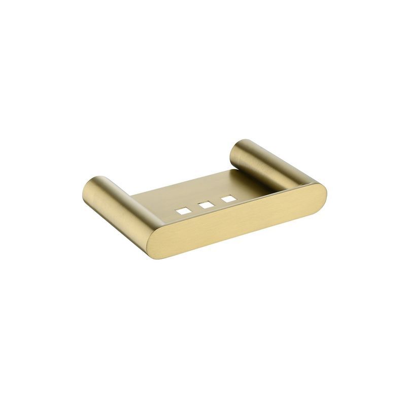 Rushy Soap Dish Brushed Brass
