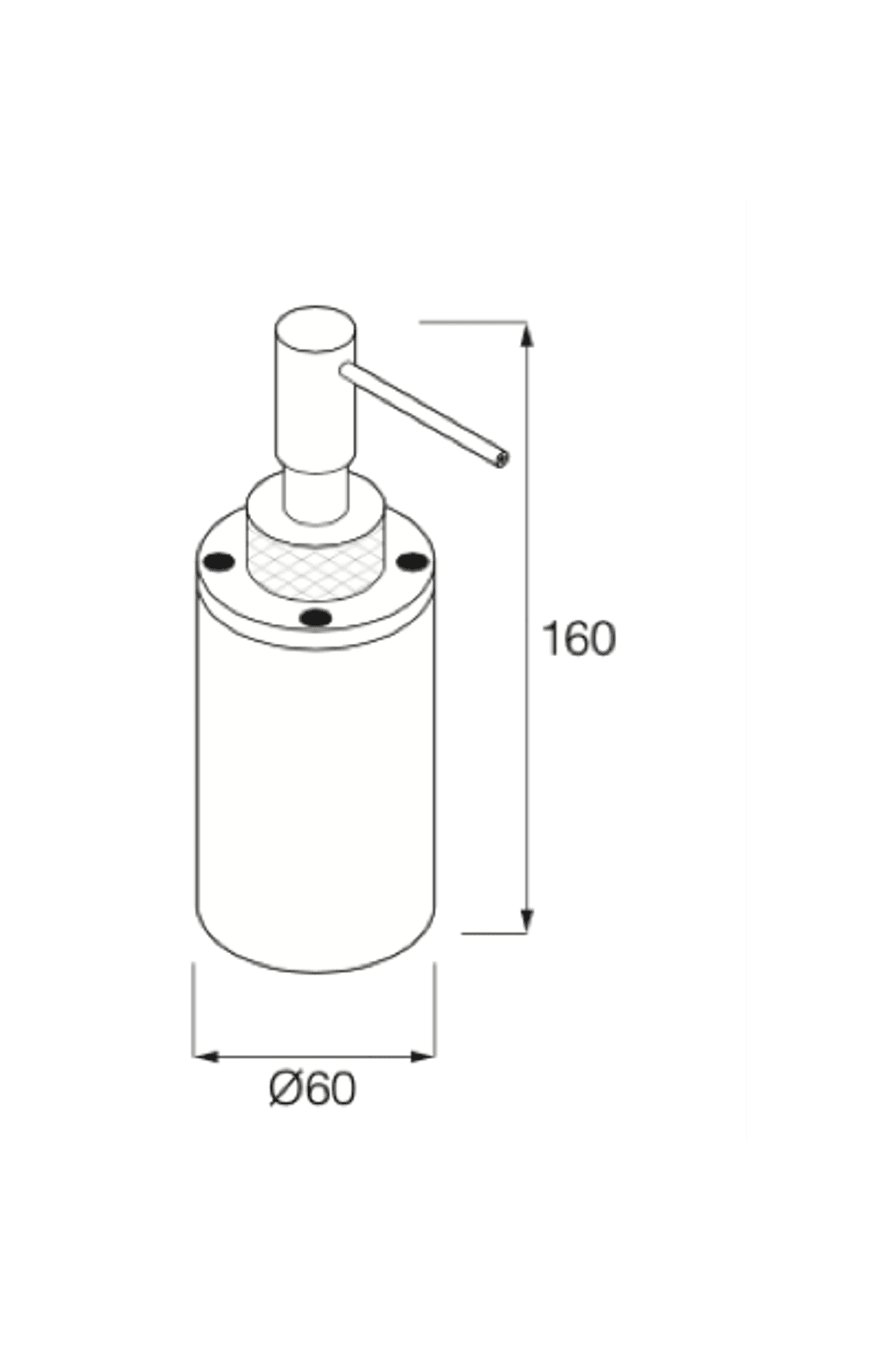 Minimal Soap Dispenser by Boffi