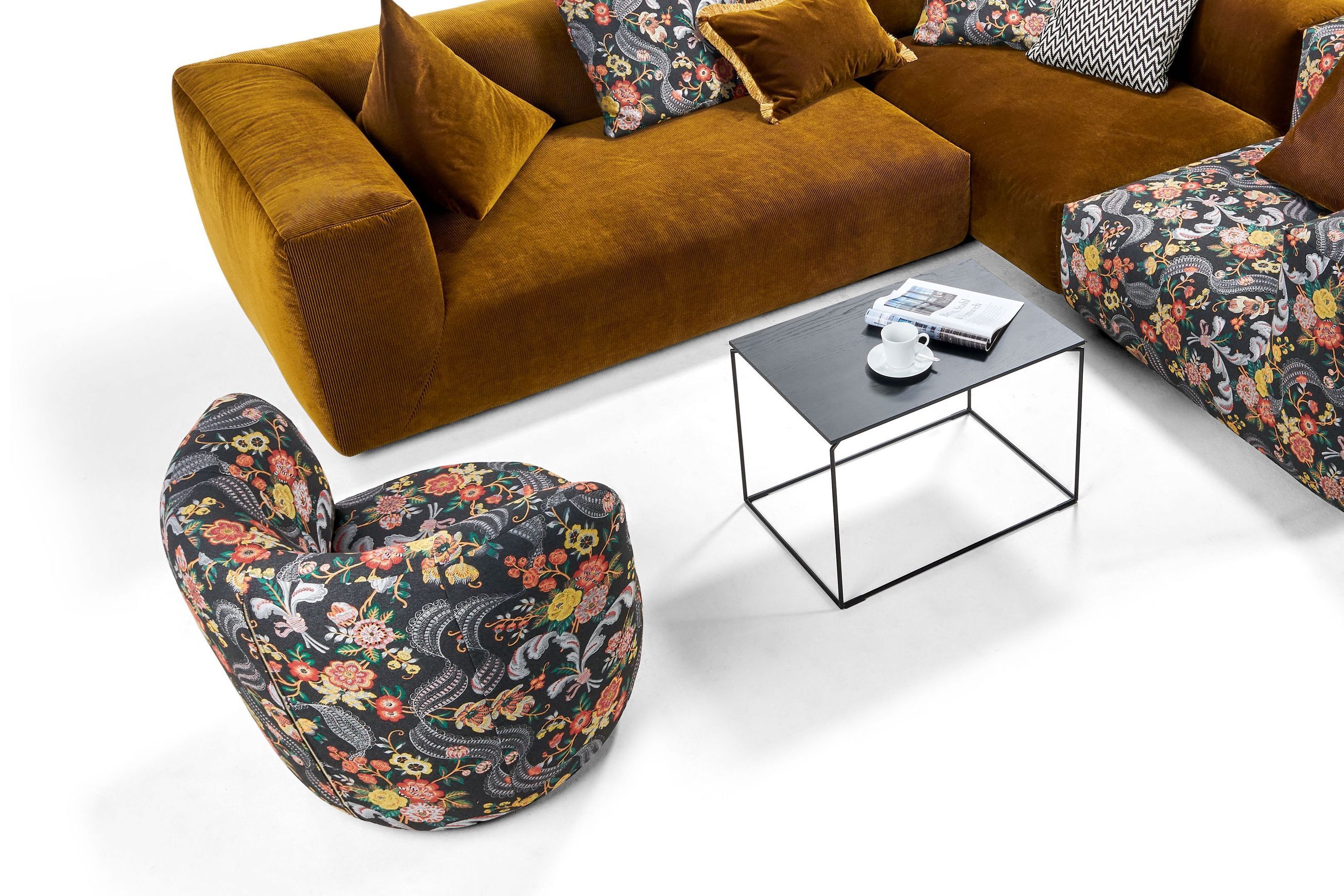 Donna Swivel Armchair