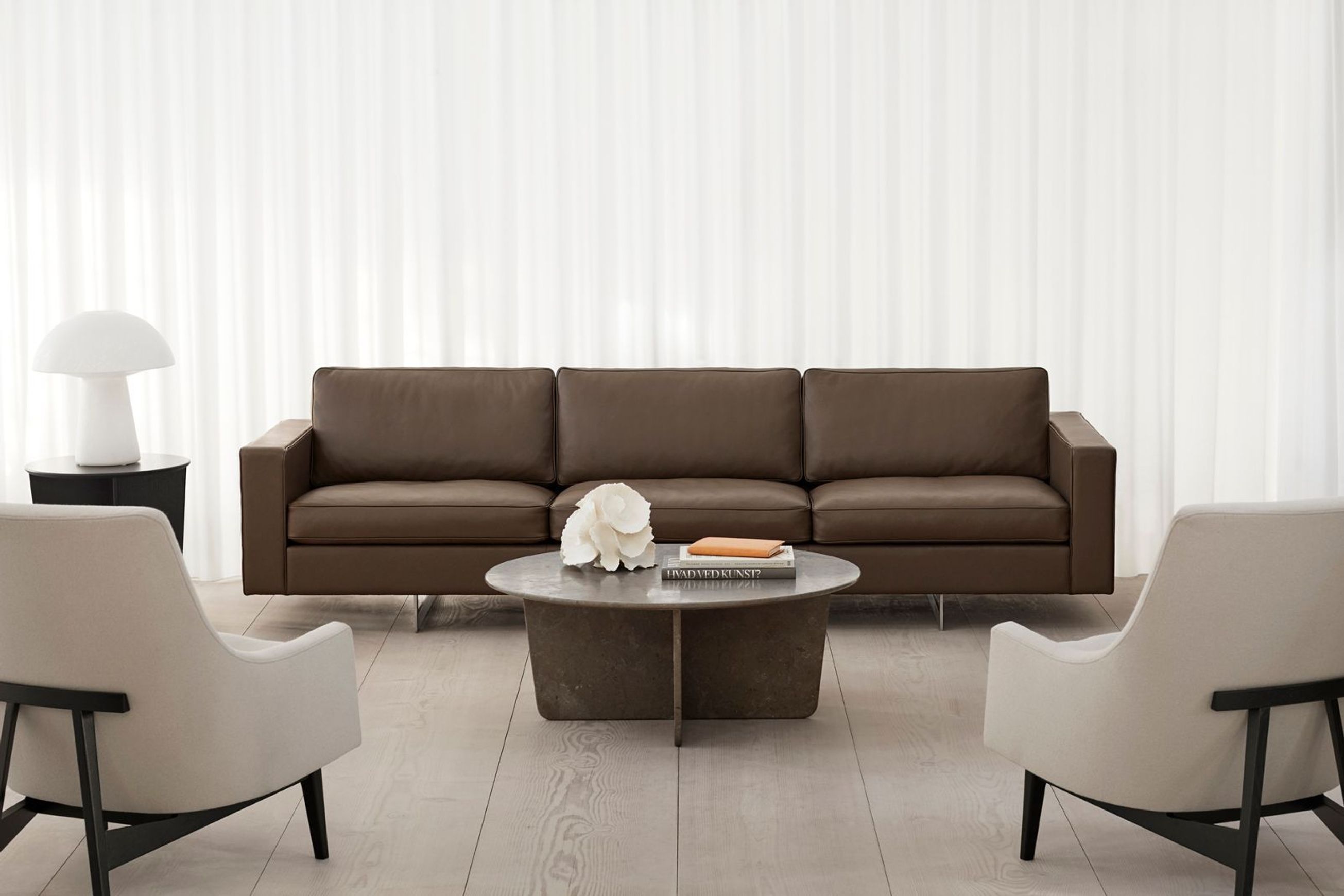Risom 65 Sofa 3-seater by Fredericia