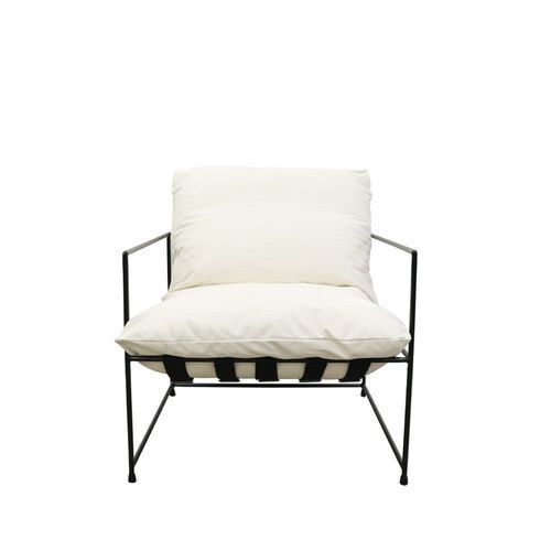 Lauro Club Chair- Vanilla