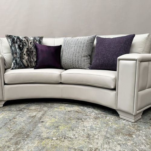 Modernist Curved Sofa