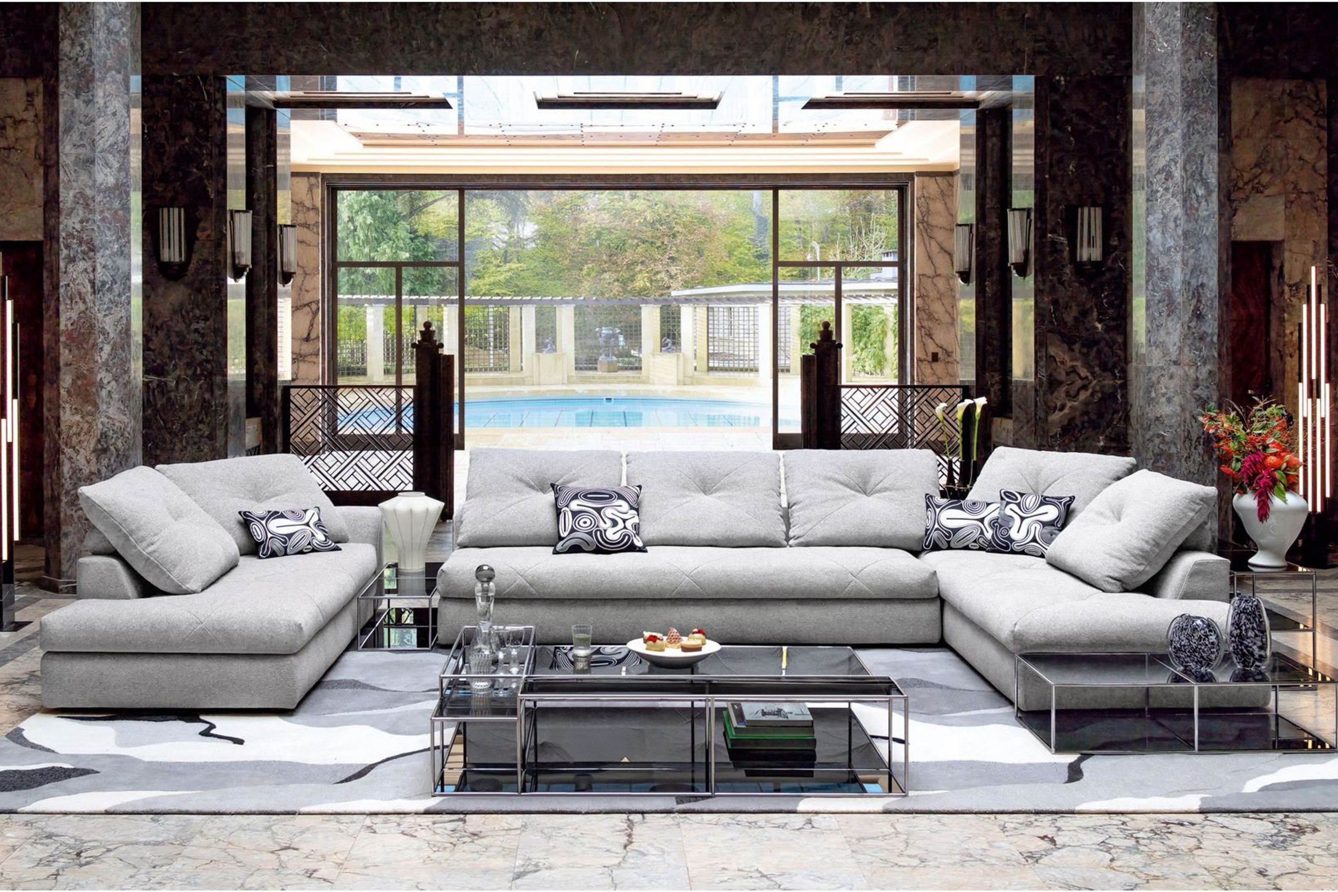 Préface 5 Seat Sofa - in 2 parts