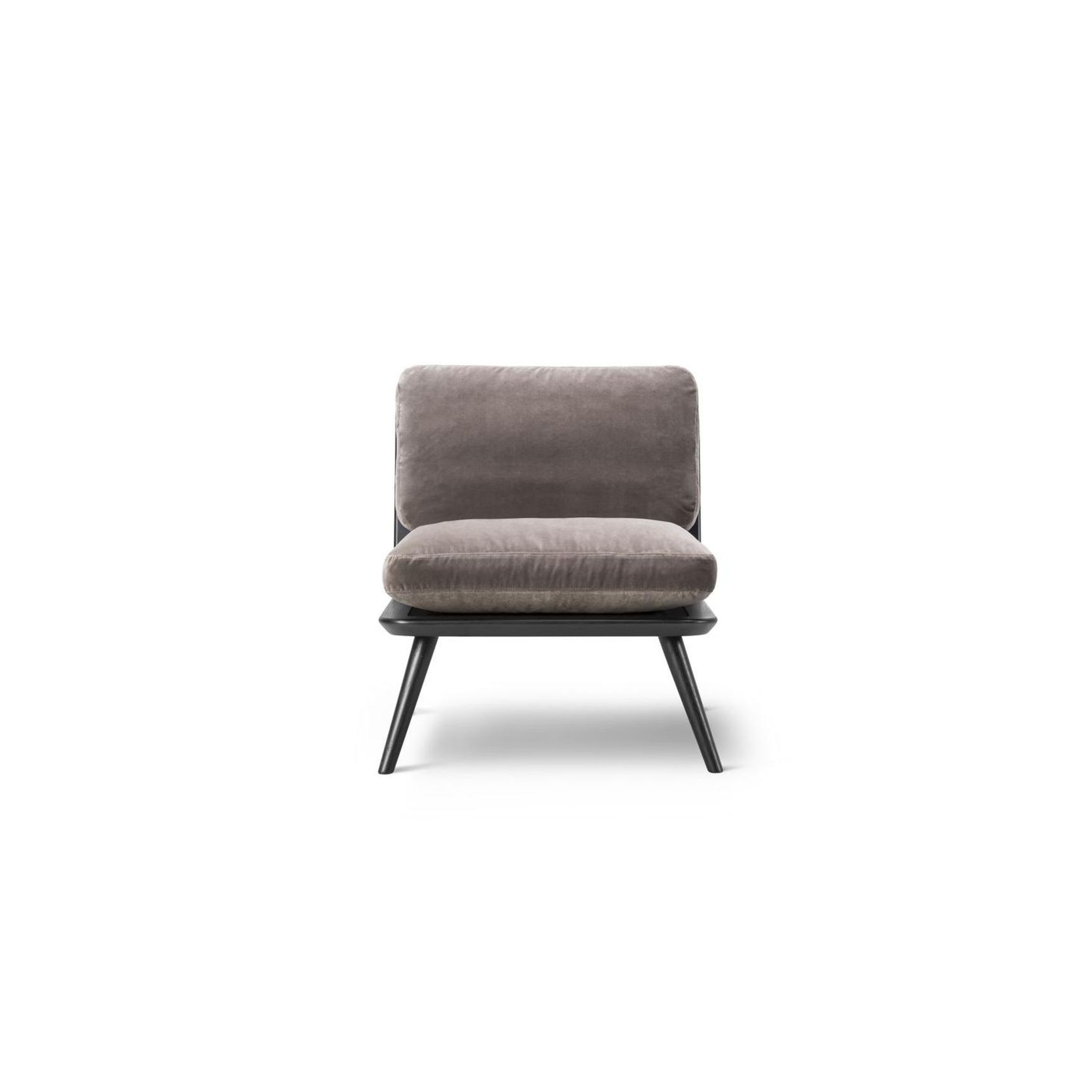 Spine Lounge Suite Chair Black Ash by Fredericia