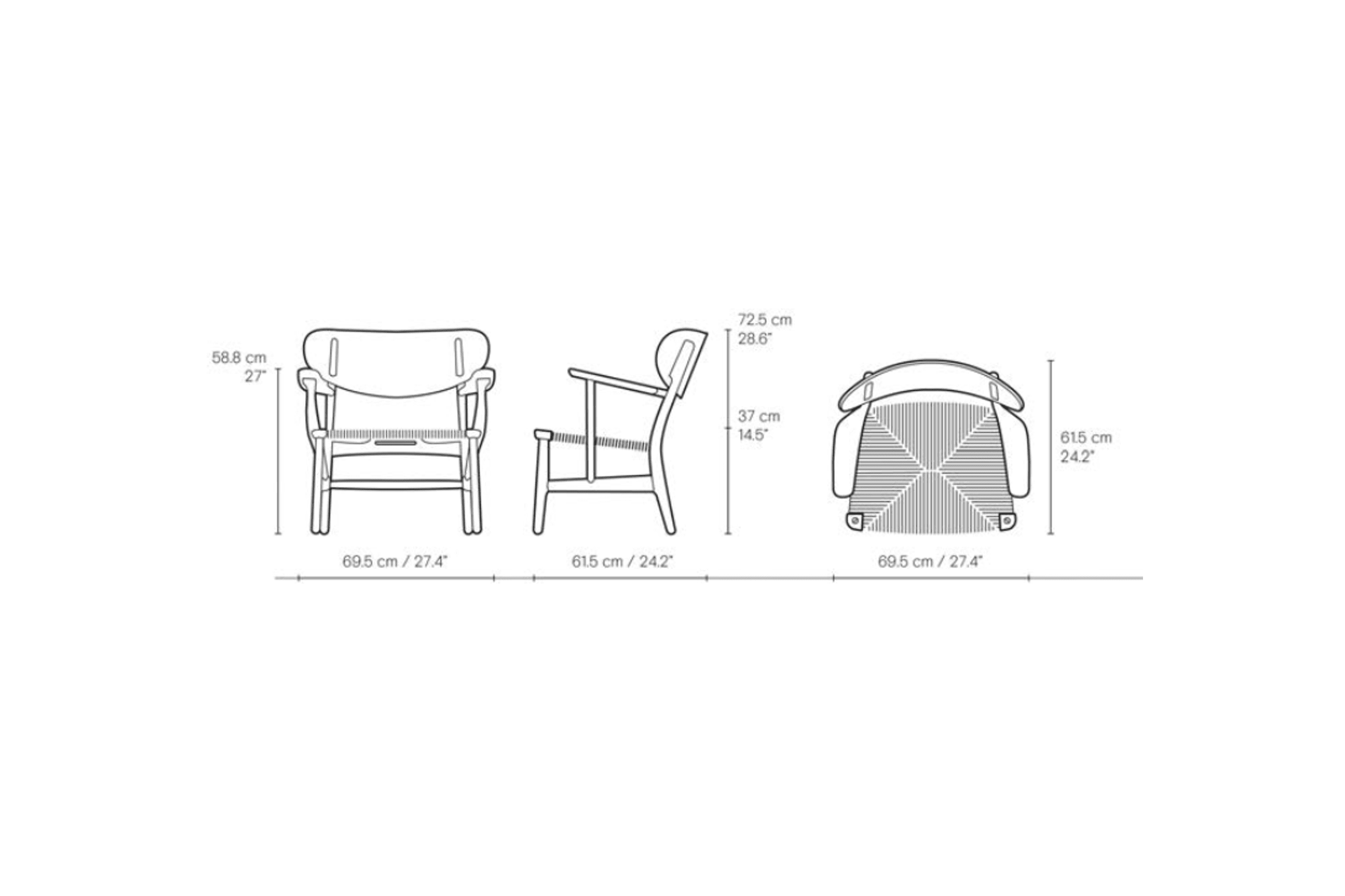 CH22 Easy Chair