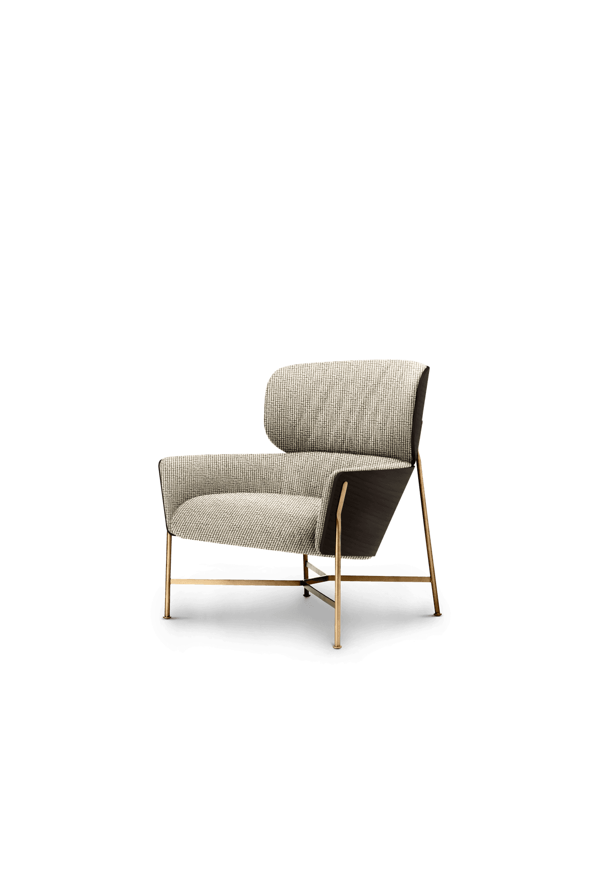 Caristo Low Back Fabric | Armchair