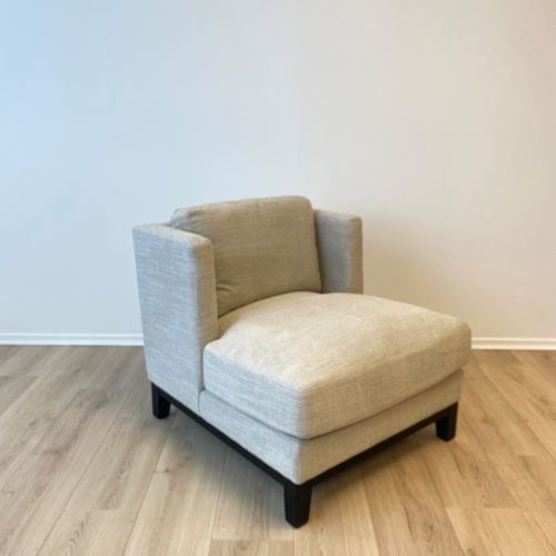 Remington Upholstered Armchair | Oatmeal