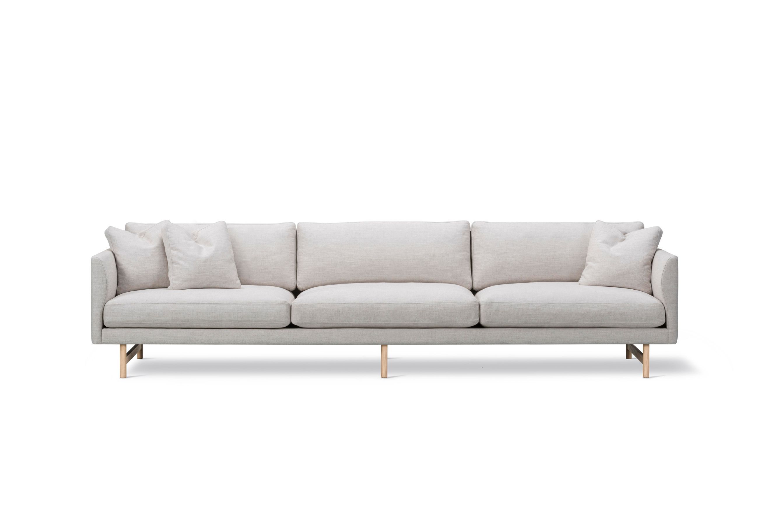 Calmo 3-seater Sofa 95 Wood by Fredericia