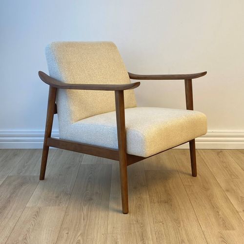 Spencer Mid-Century Chair | Sand