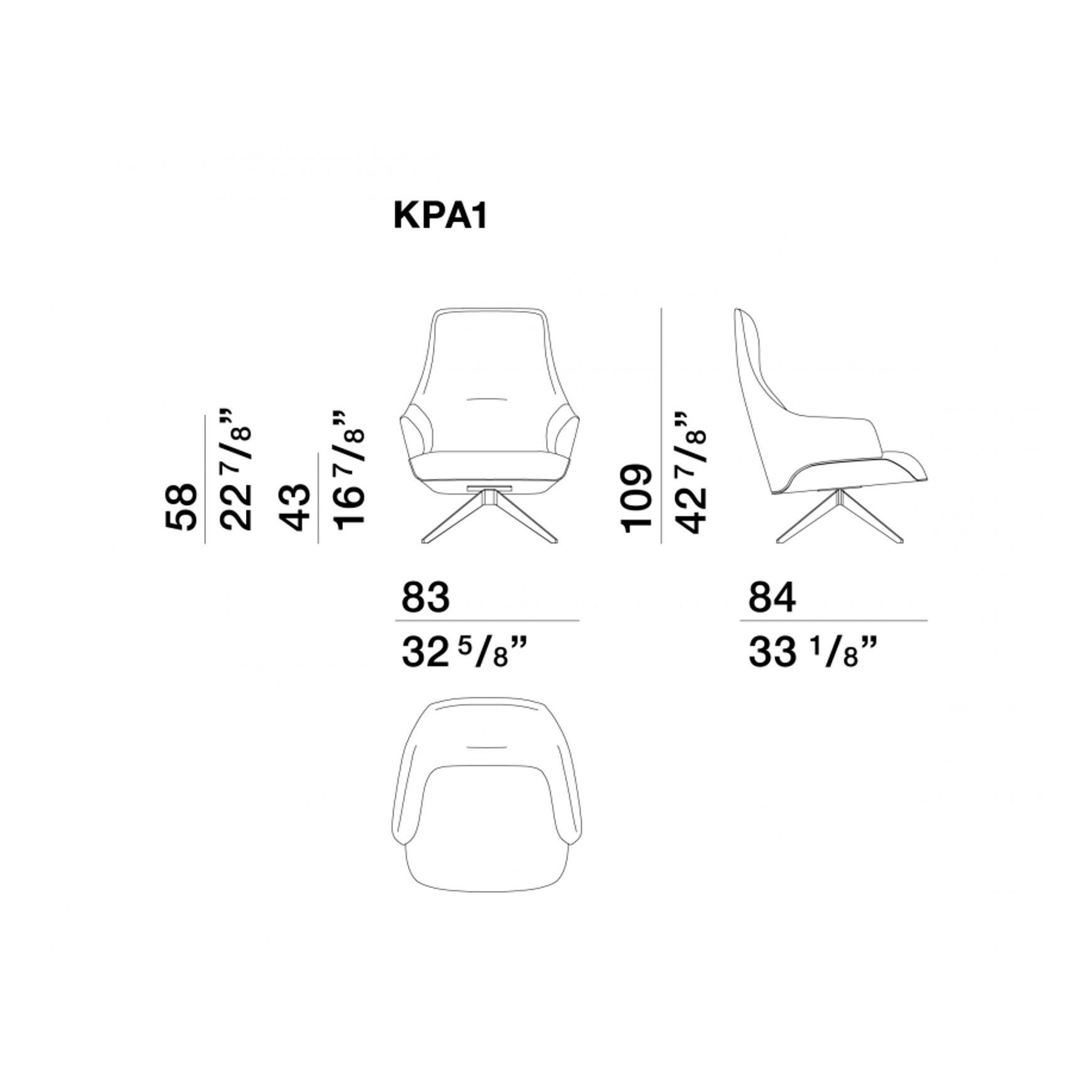 Kensington Armchair by Molteni&C