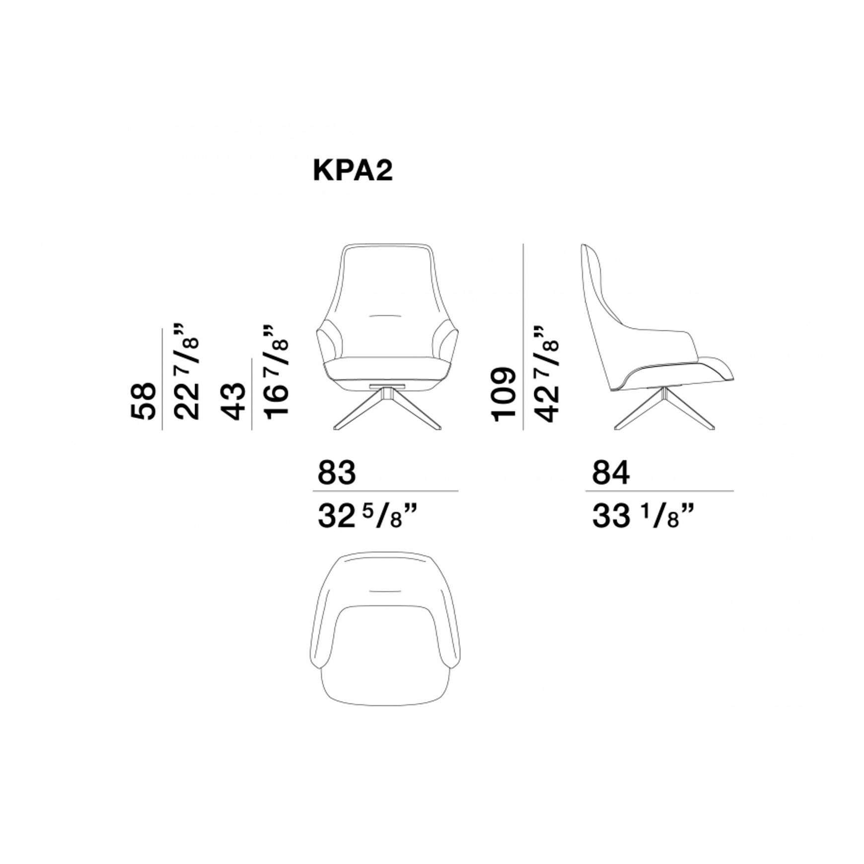 Kensington Armchair by Molteni&C